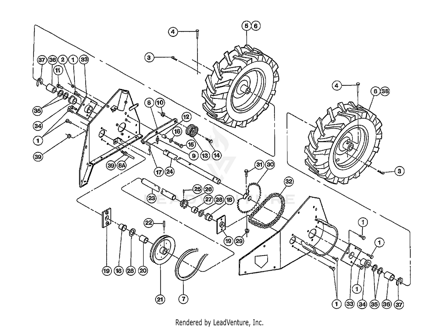 WHEEL DRIVE & WHEELS