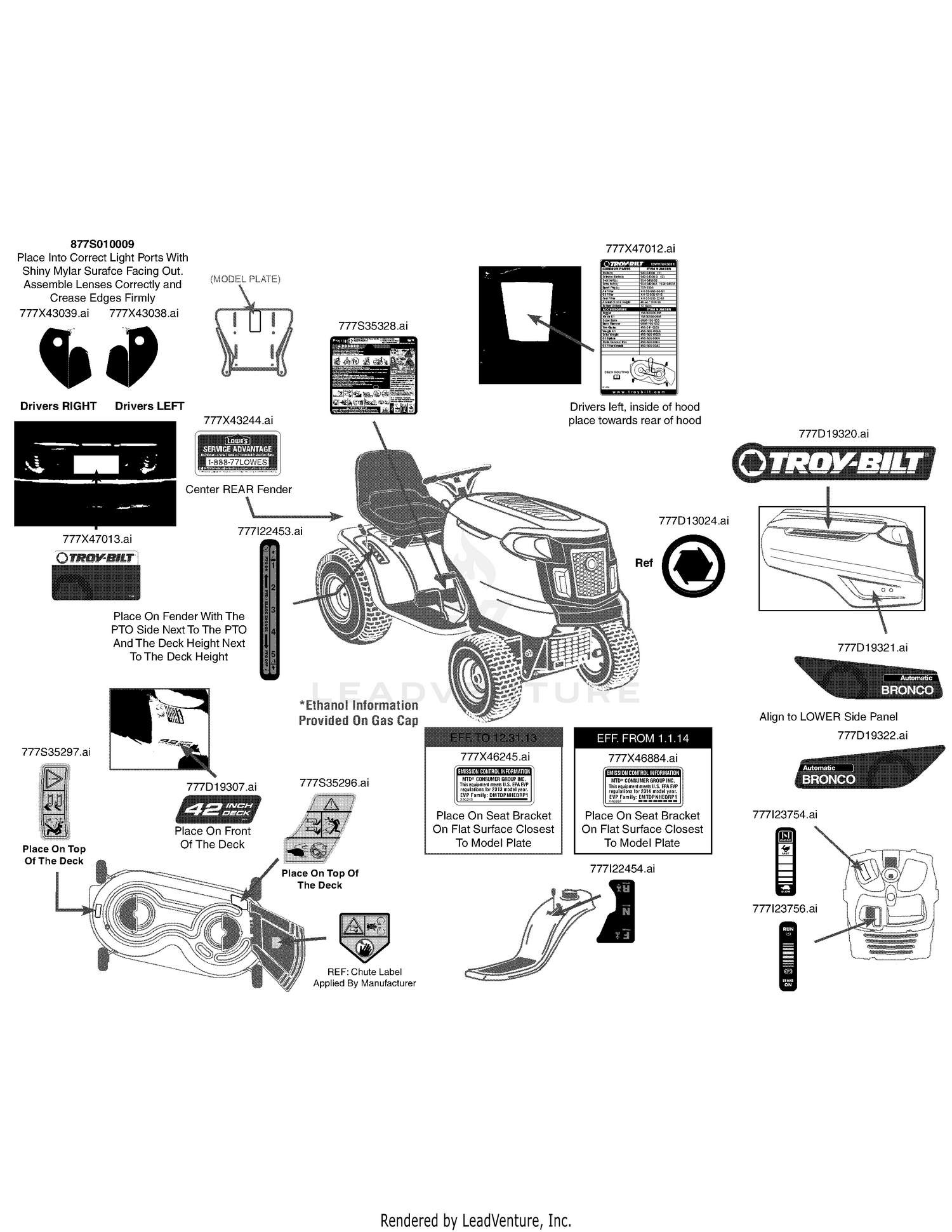 Assembly diagram