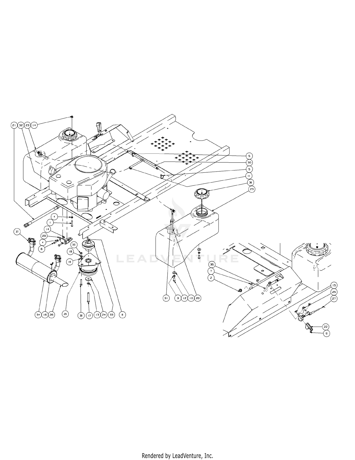 Kawasaki 21 hp online engine