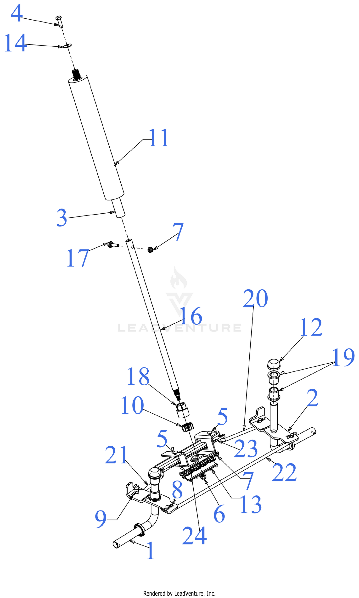 Troy Bilt 13A726JD023 TB30R 2020 Steering