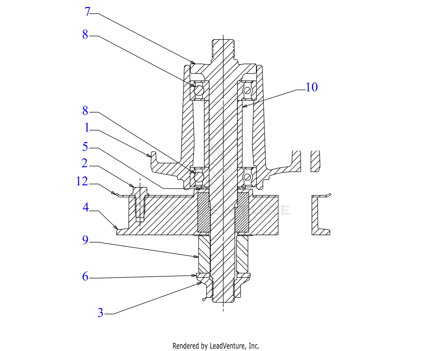Deck Driven Spindle