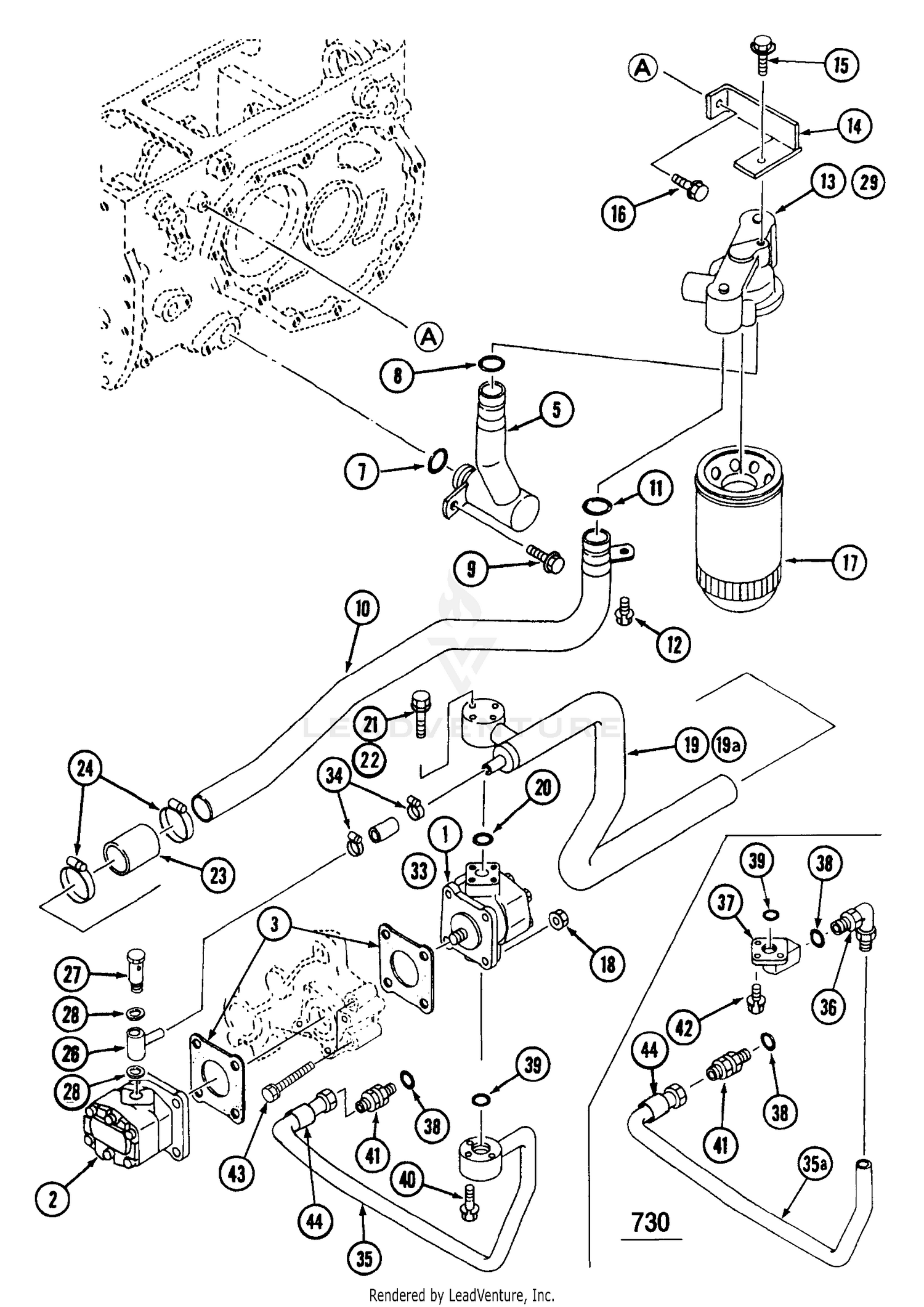 Hydraulic Line Gear Drive 726 (Part 1)