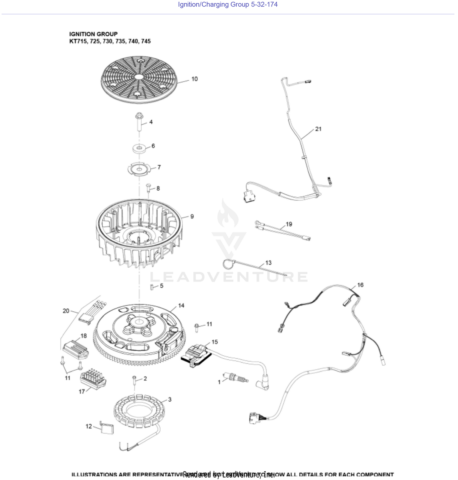 KT735-3082 Ignition & Charging