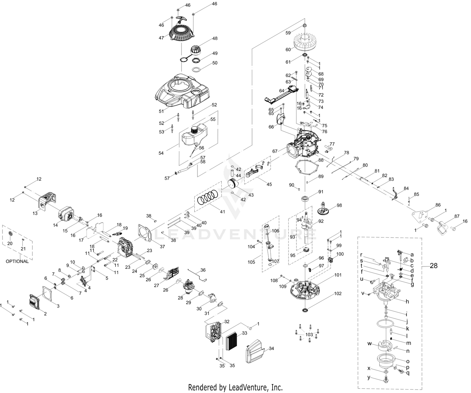 Assembly diagram
