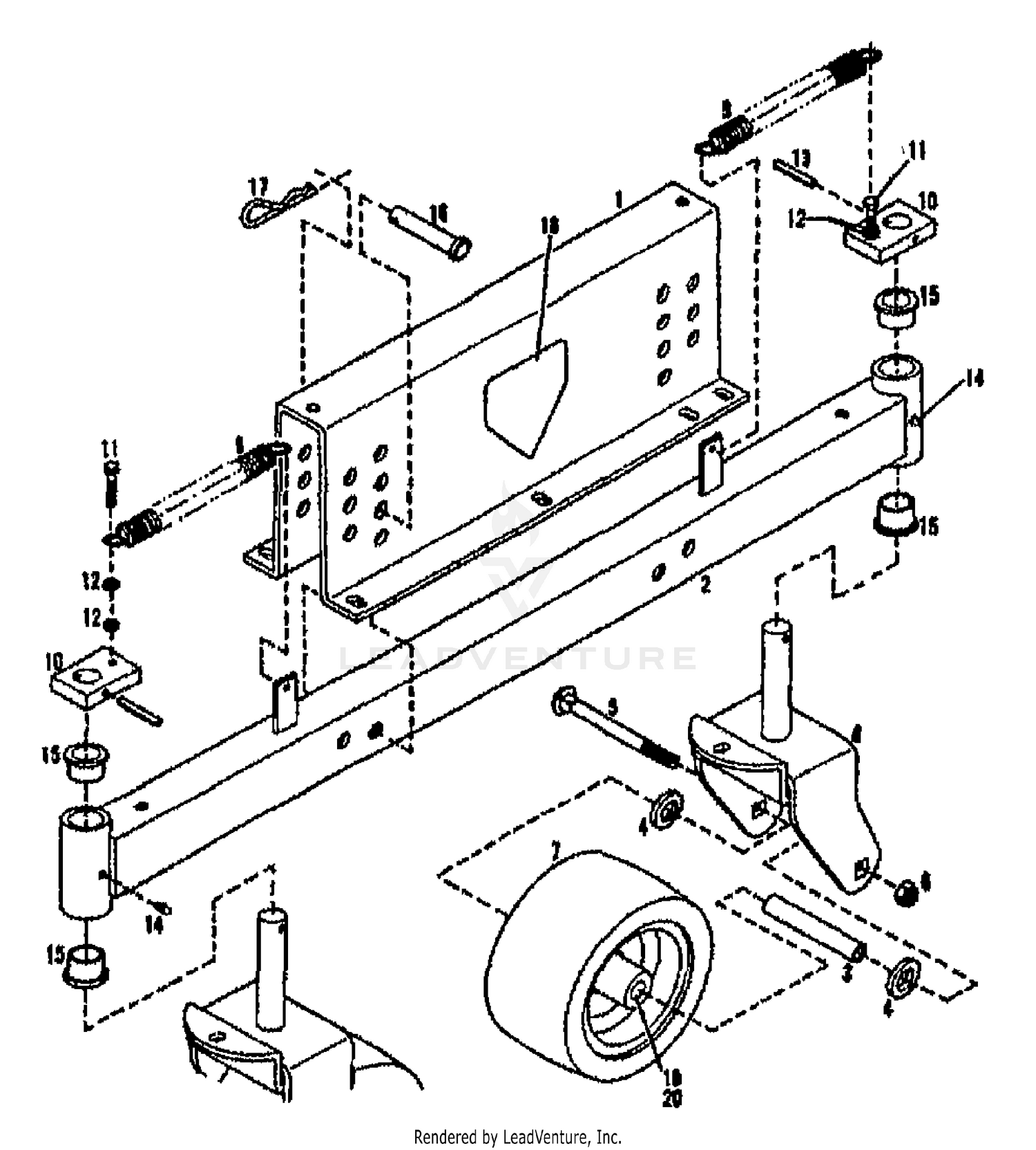 GAGE WHEEL ASSEMBLY 1
