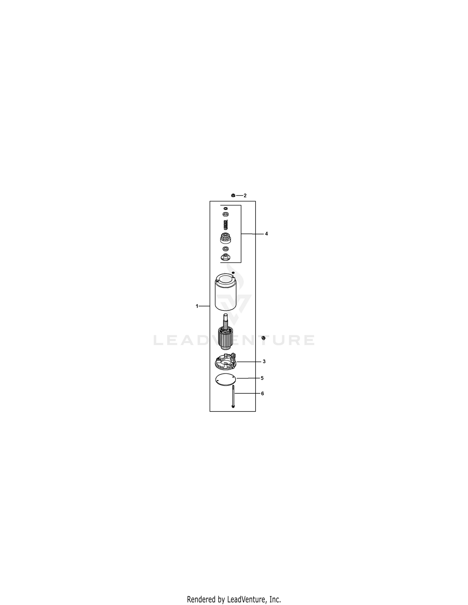 Kohler SV540-3219 Starting System