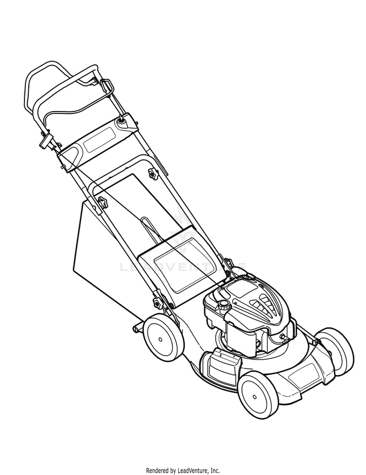 Troy Bilt 12AE189D011 2009 Self Propelled Mower Partswarehouse