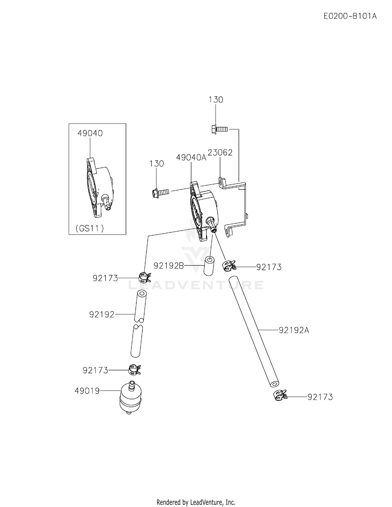 FUEL TANK & FUEL VALVE
