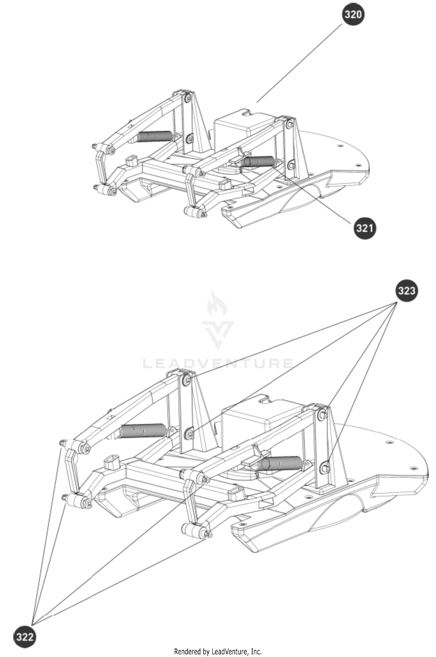 Mowing Deck Assembly