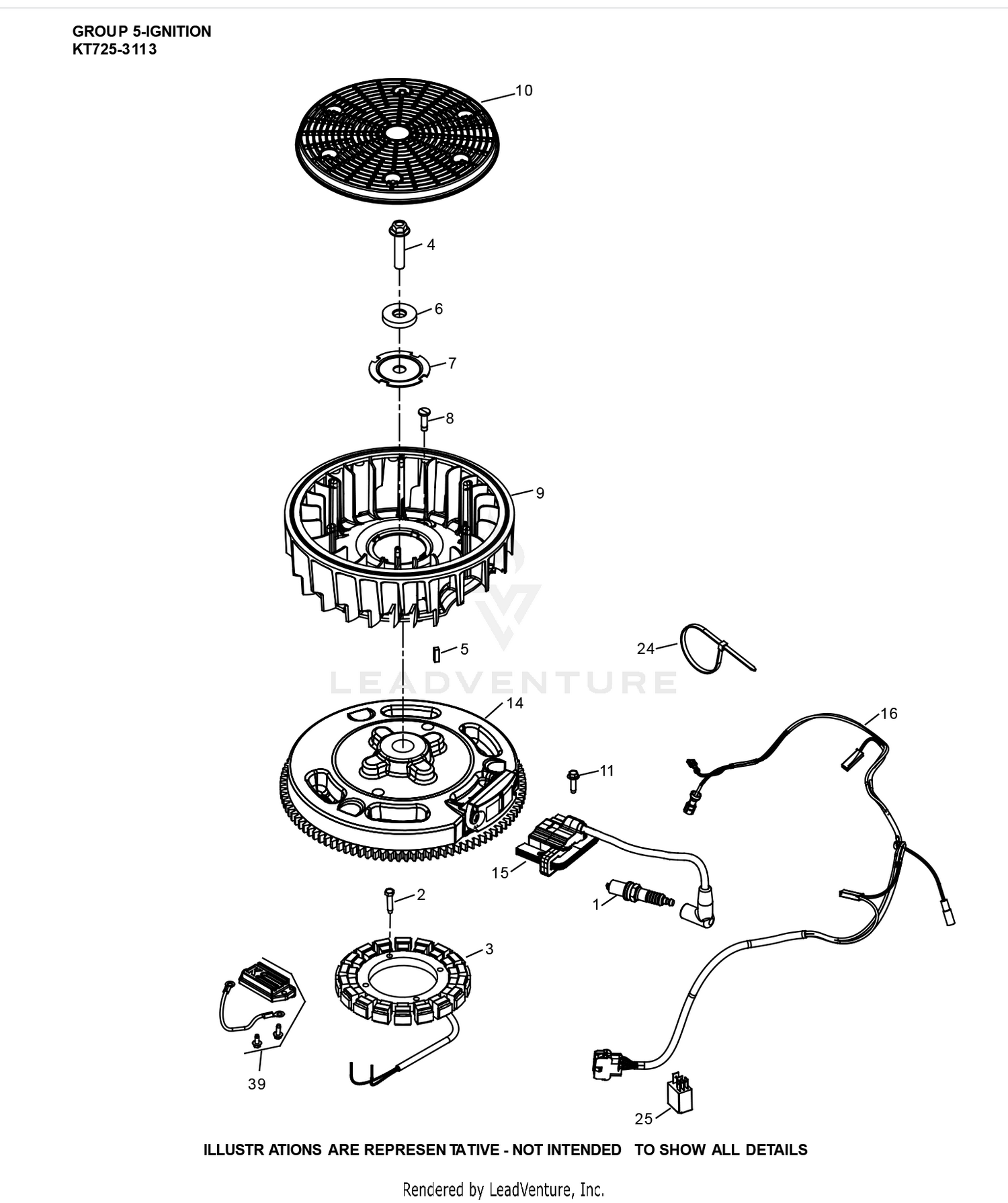 KT725-3113 Ignition & Charging