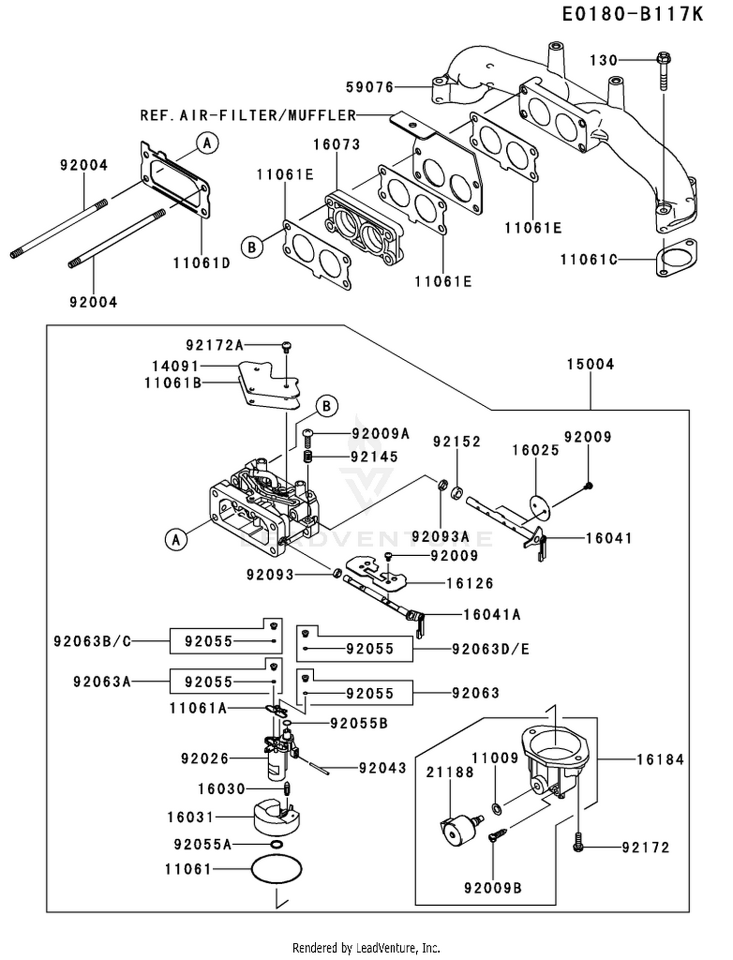 FX801V-CS25 CARBURETOR