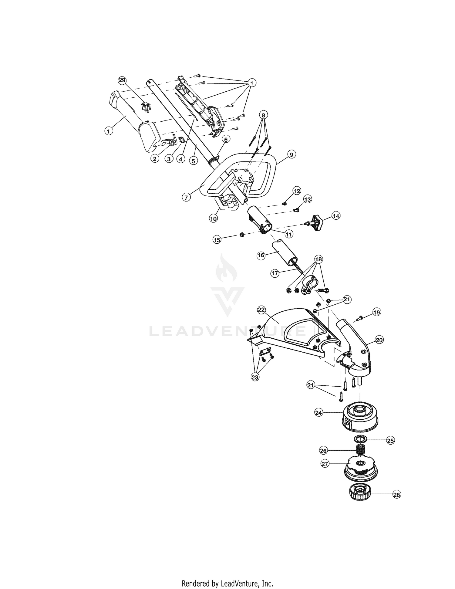 Boom and Trimmer Parts