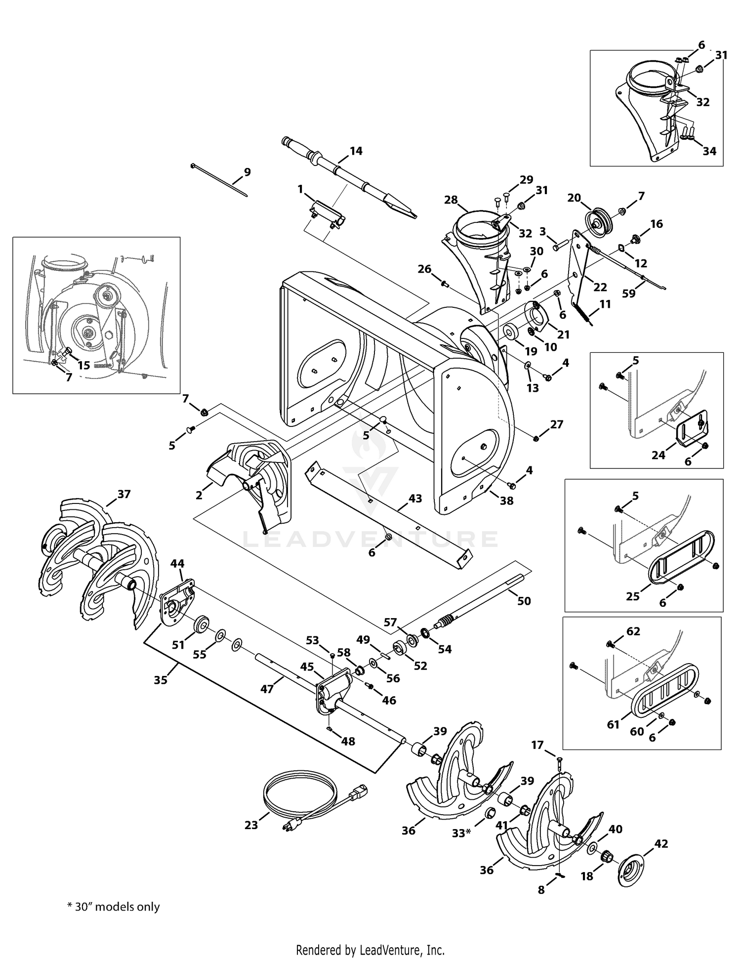 Auger & Auger Housing