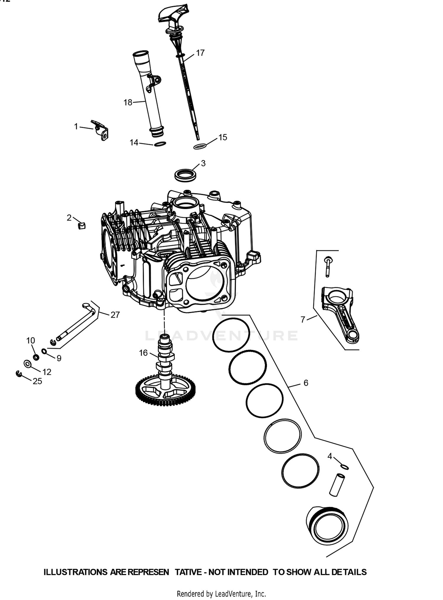 KT726-3012 CrankCase
