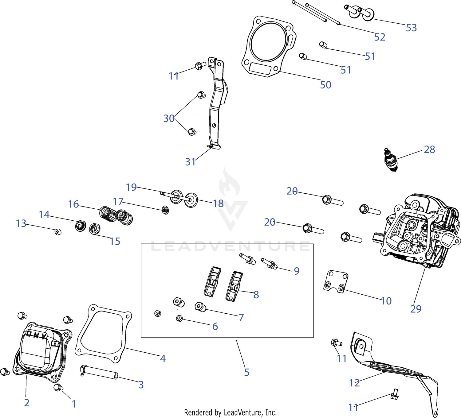 165-WU Cylinder Head