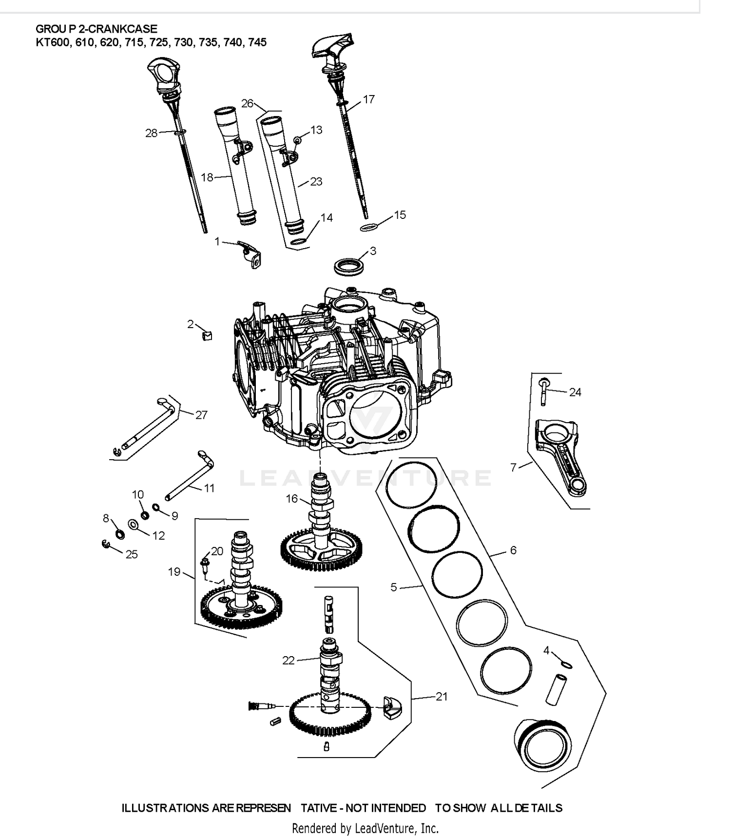 KT740-3097 CrankCase