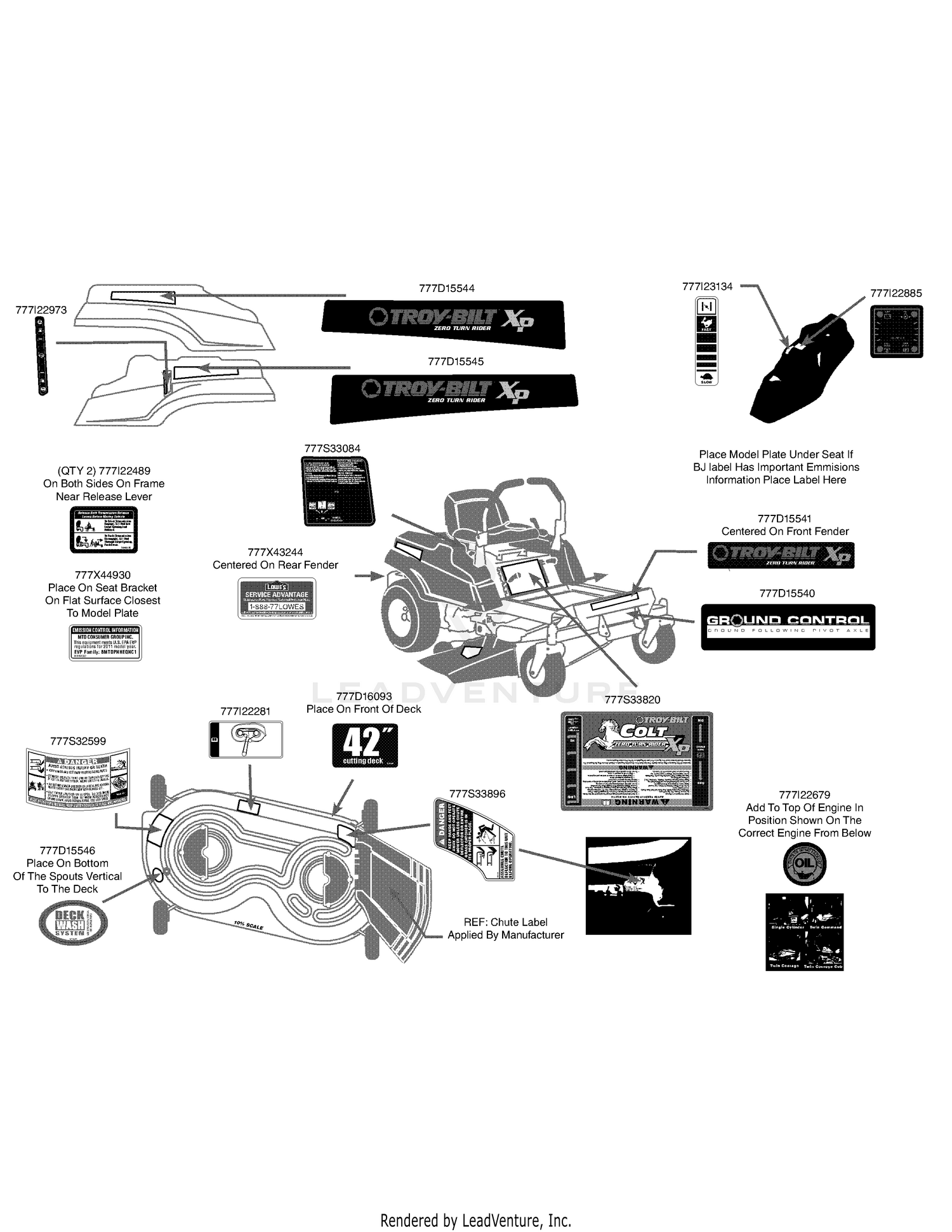 Troy bilt colt discount xp