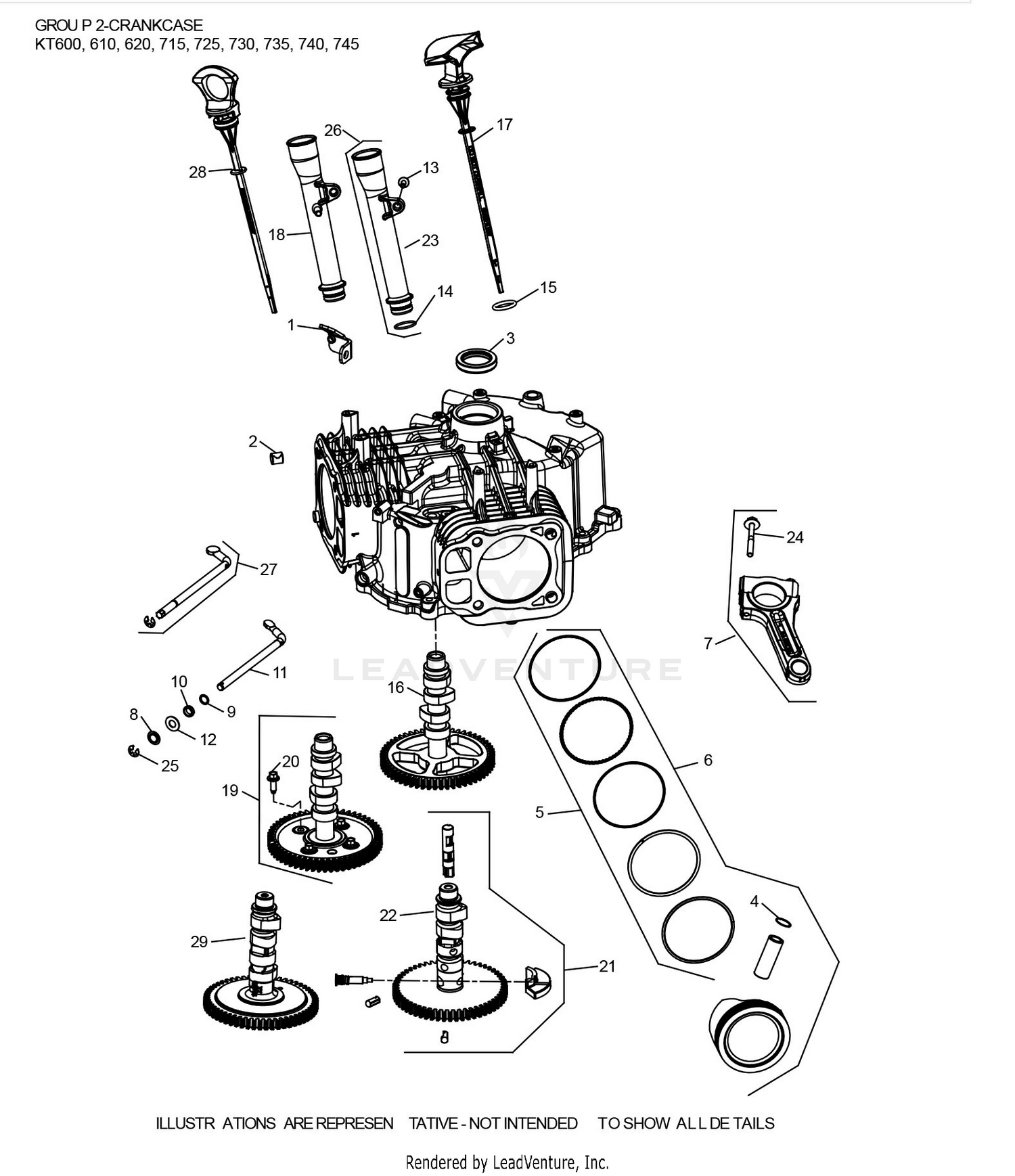 KT725-3109 CrankCase