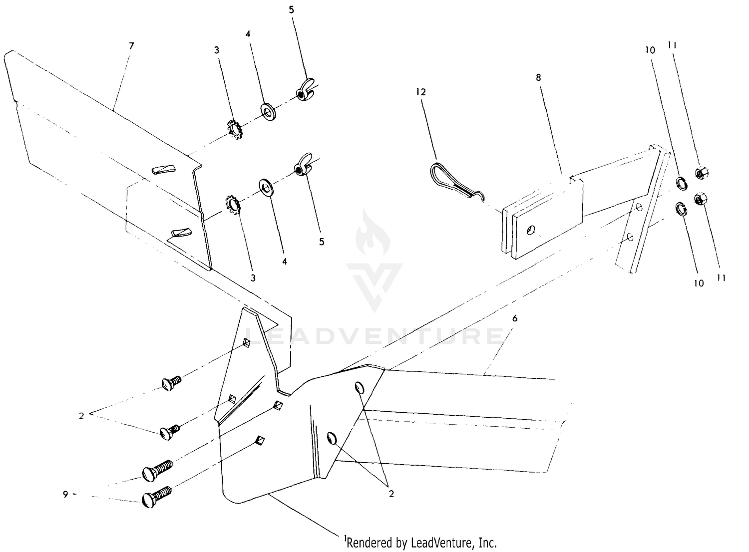 Hiller/Furrower Attachment