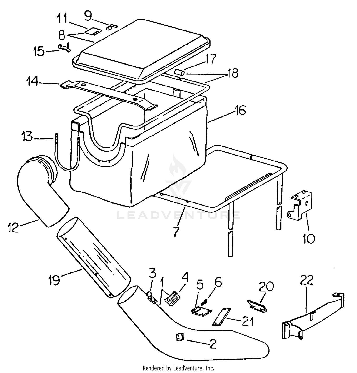 Grass Catcher Attachment