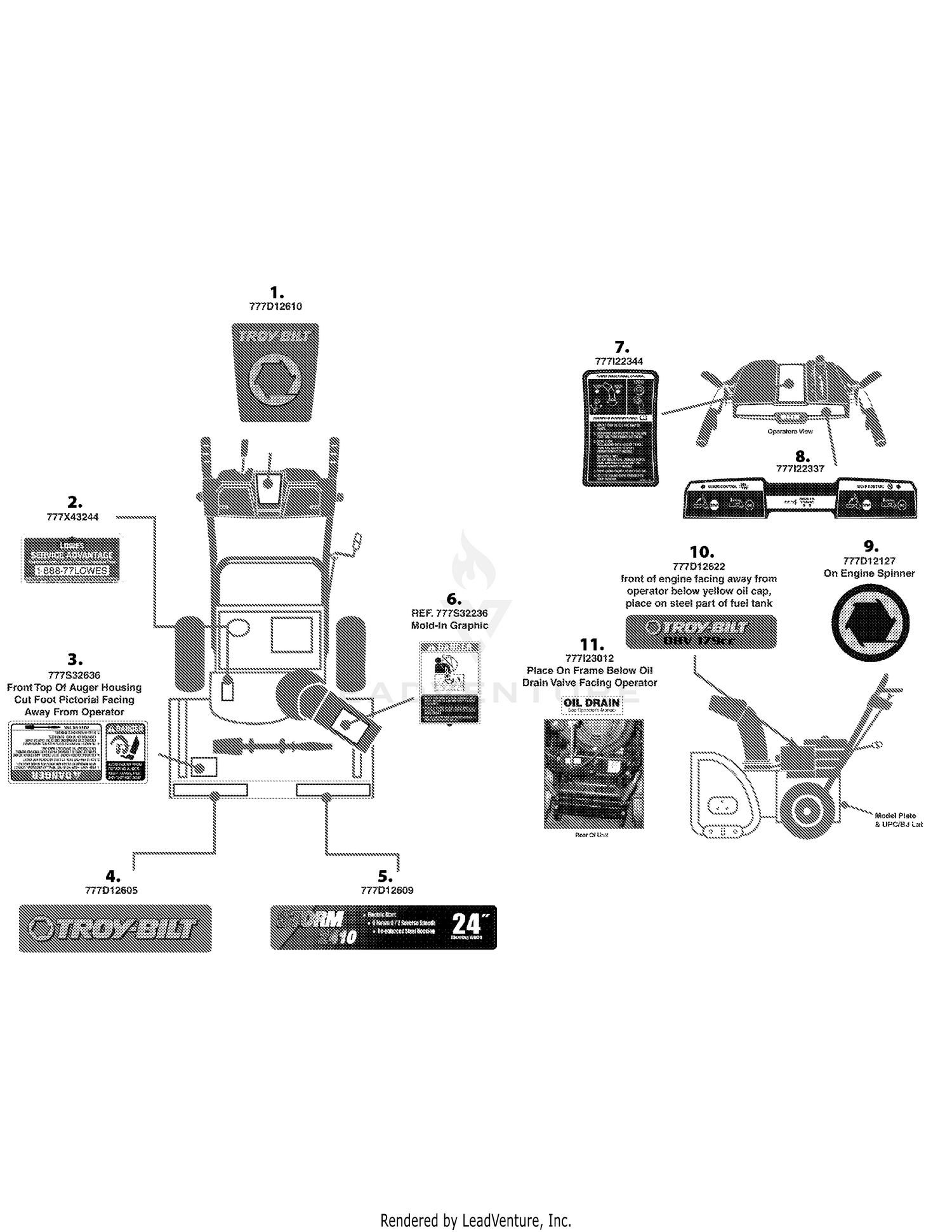 Assembly diagram
