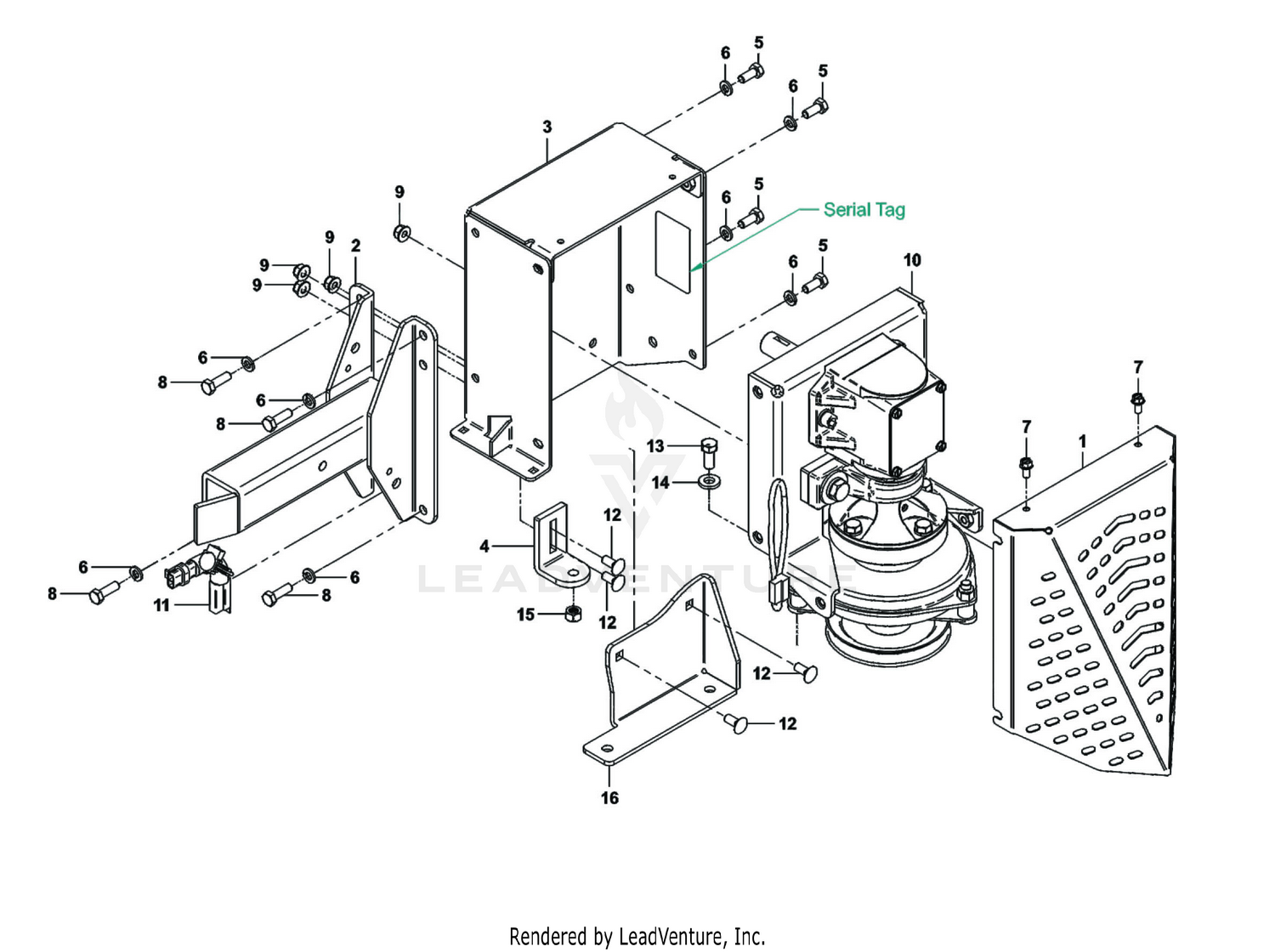 A2039_02 Base Drive Assembly