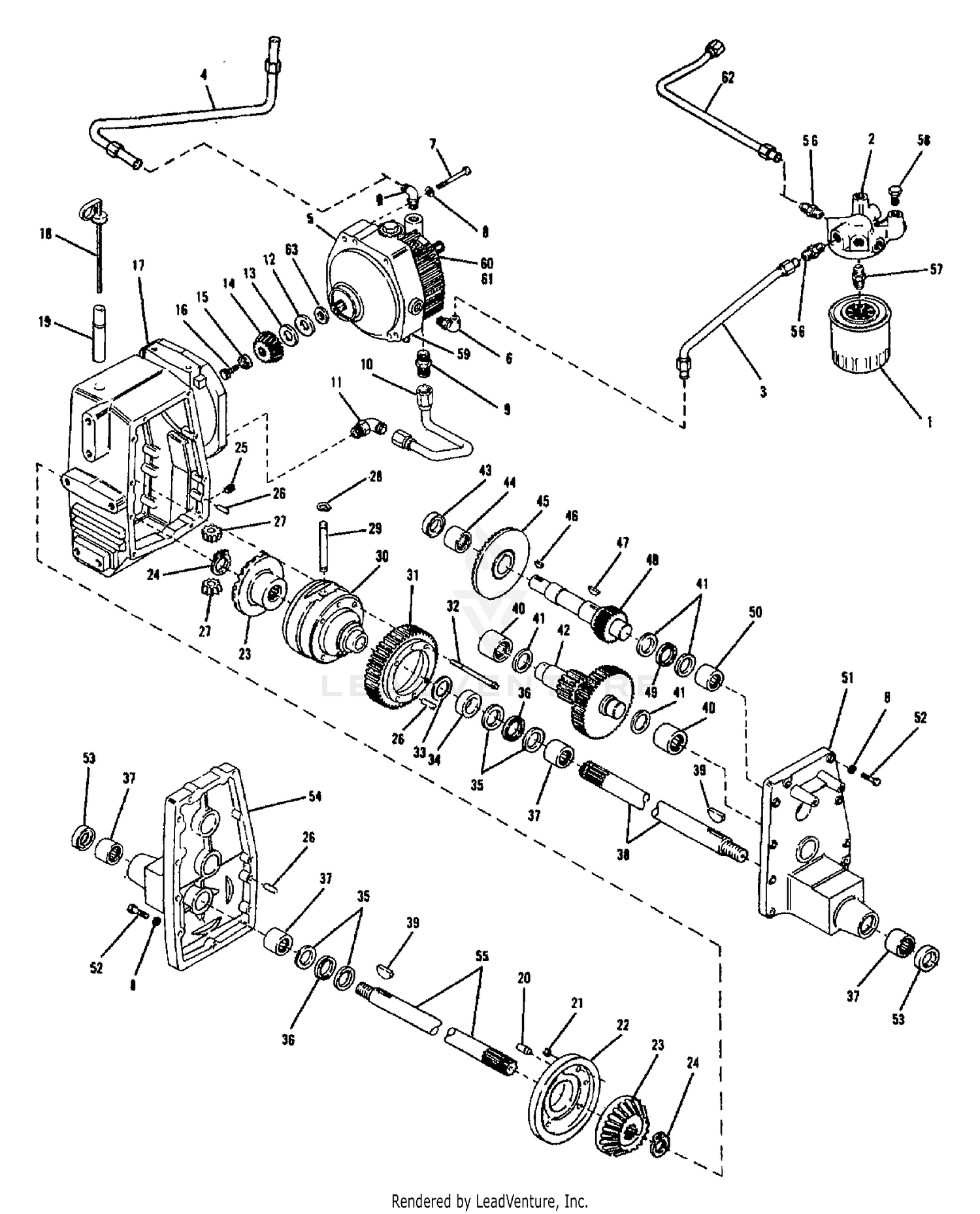 HYDRO & TRANSAXLE ASSEMBLY