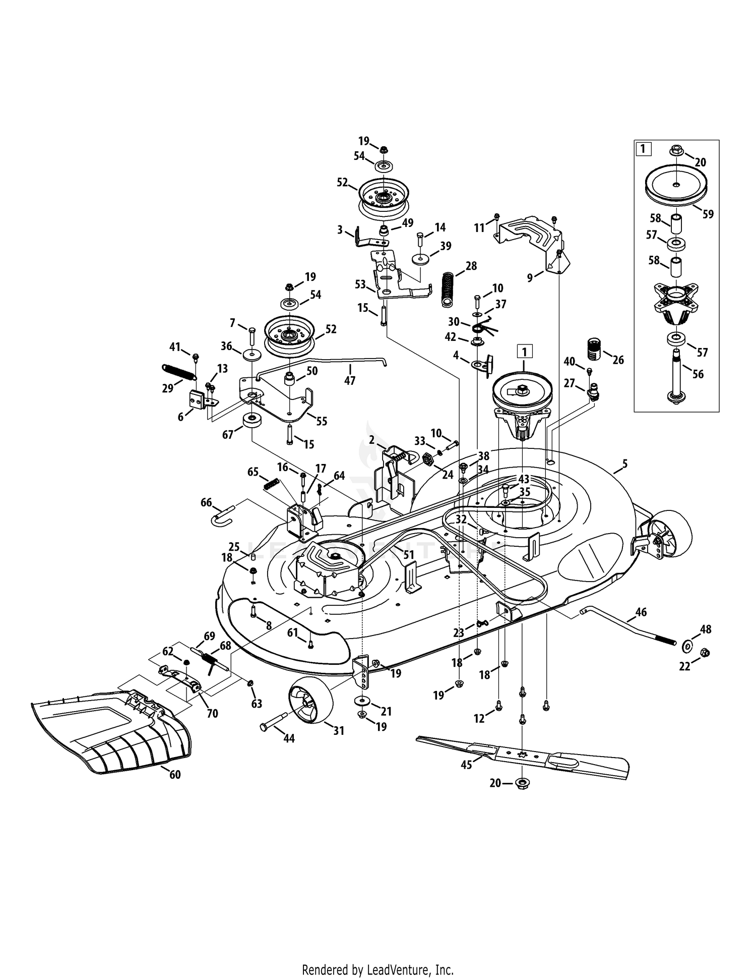 Mower Deck 46-Inch