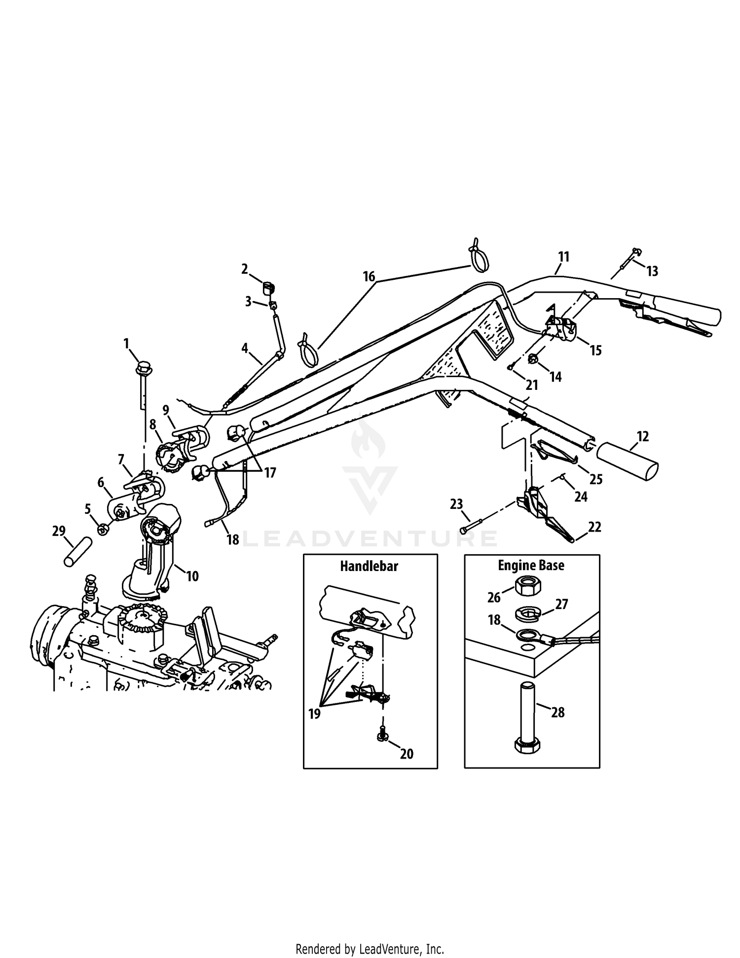 Handle Assembly 21A-682