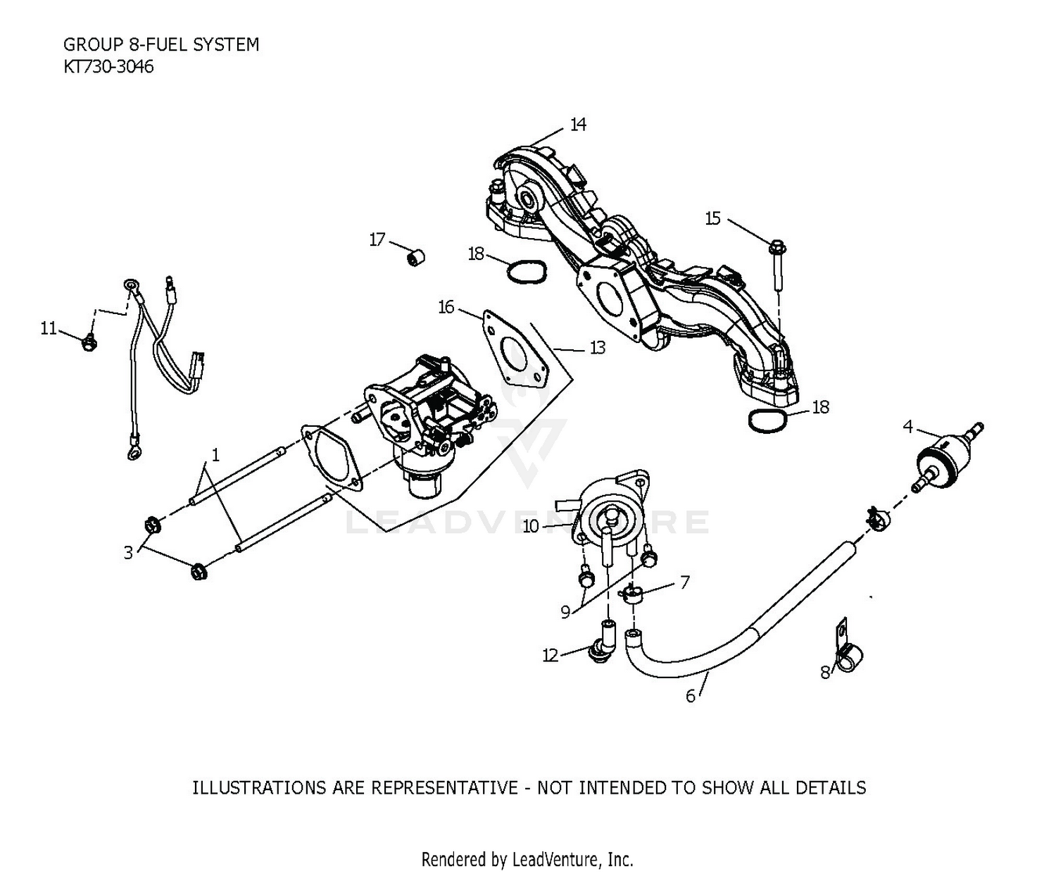 KT730-3046 Fuel System