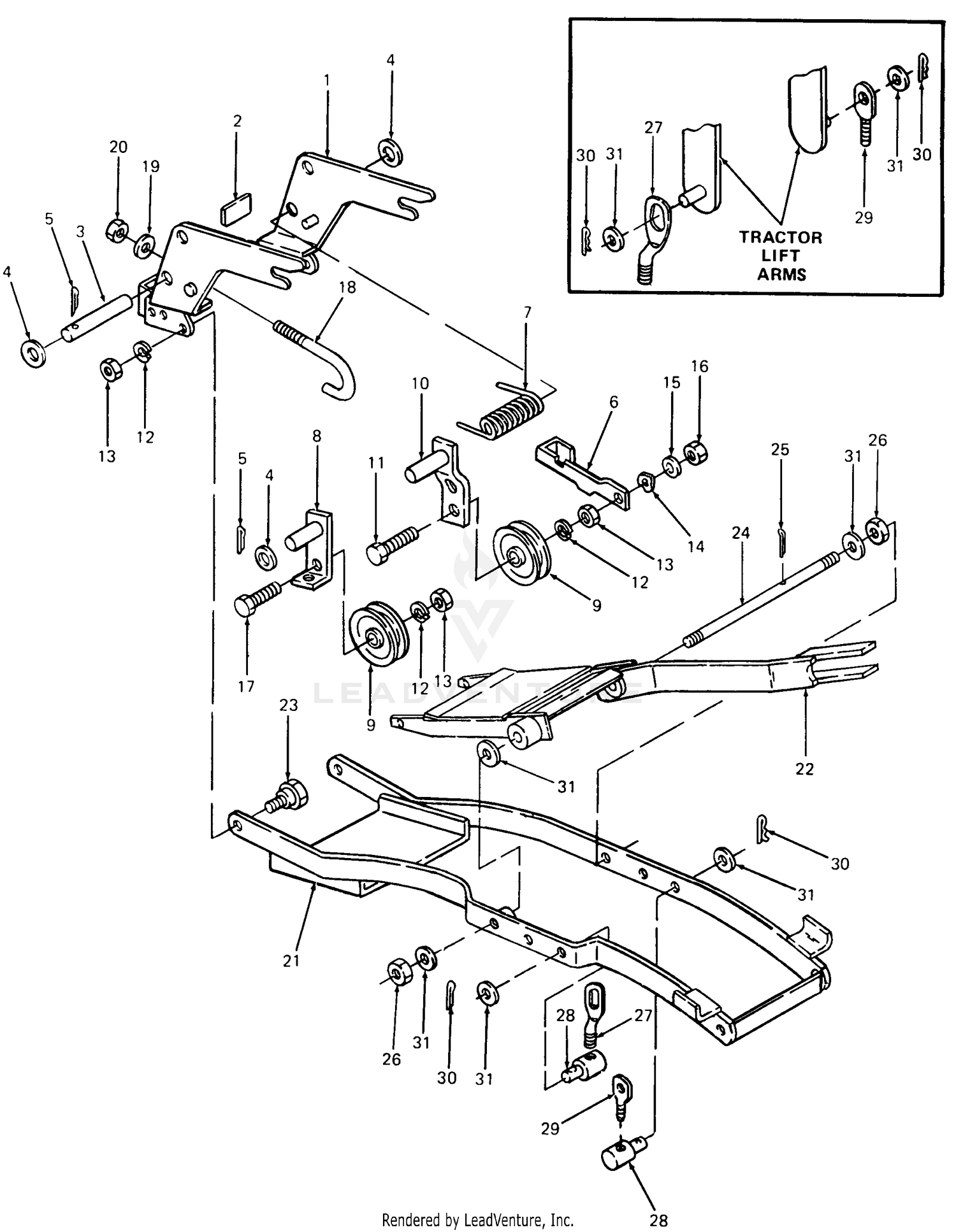 Cub cadet mule online drive parts