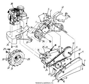 Yard machine tiller belt sale