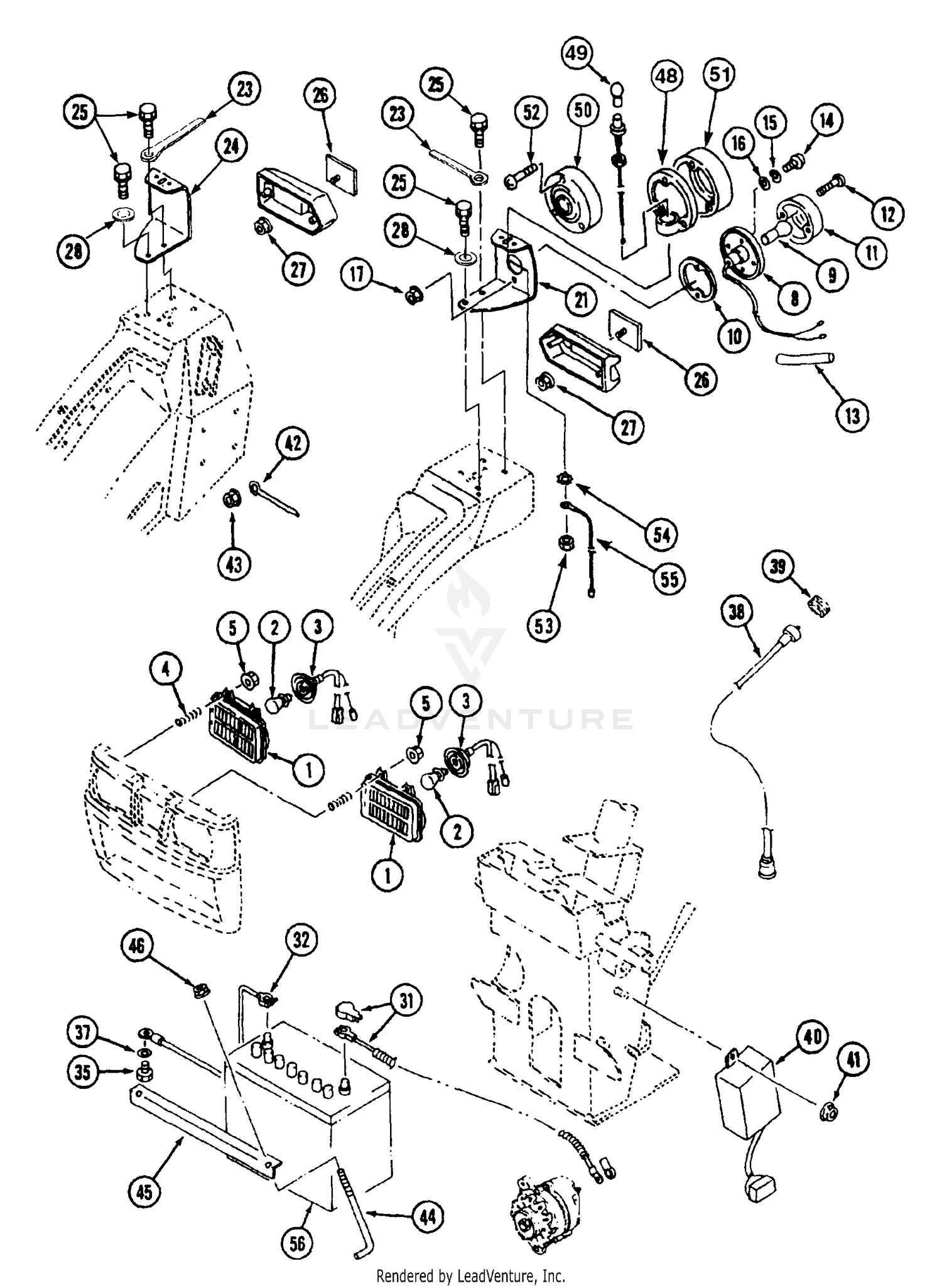 Electric System - Engine System & Lights
