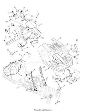 Craftsman 17AK9TKR099 247.289330 2009 17AK9TKR099 Revolution 2009 Z Series Partswarehouse