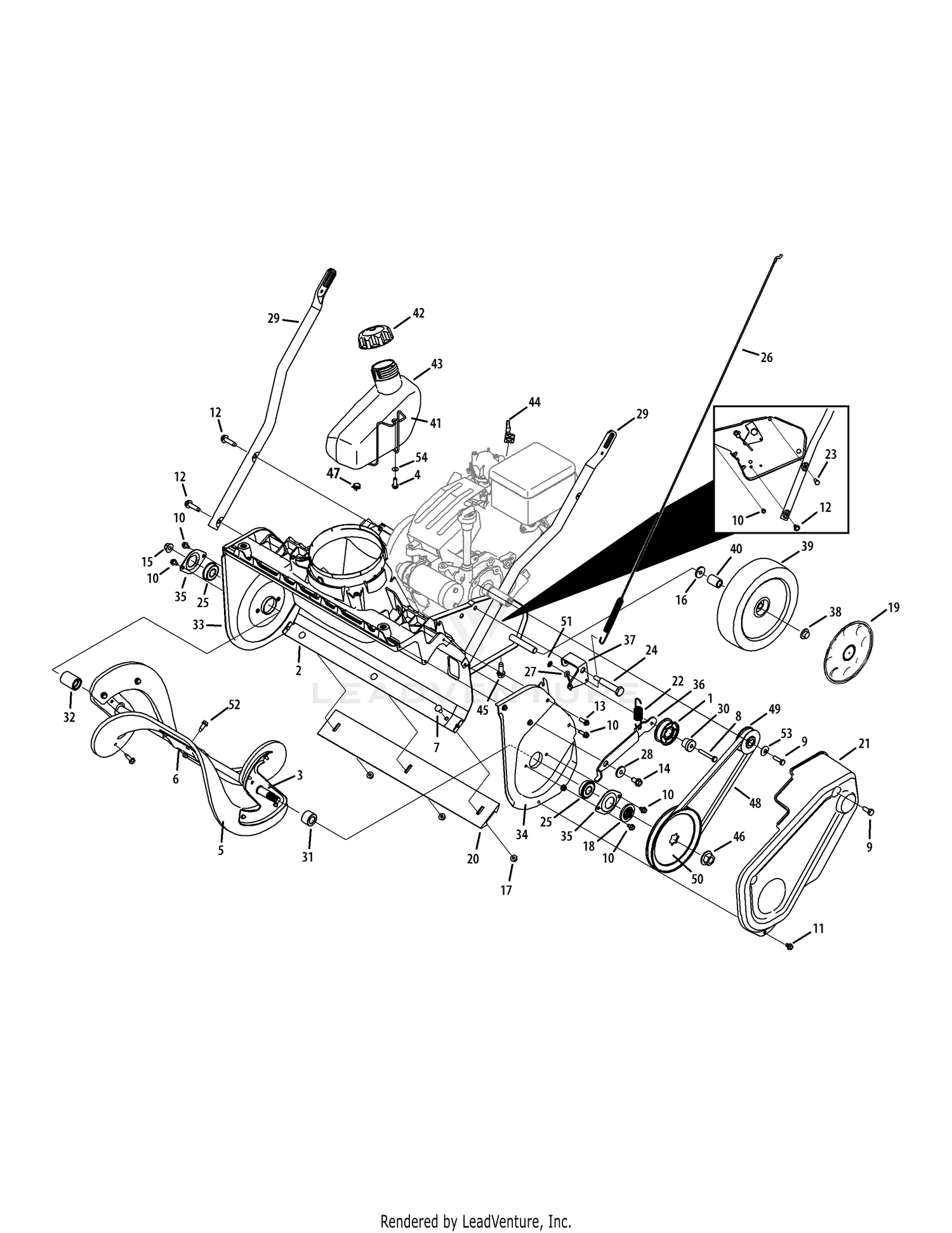 Drive System & Auger Assembly