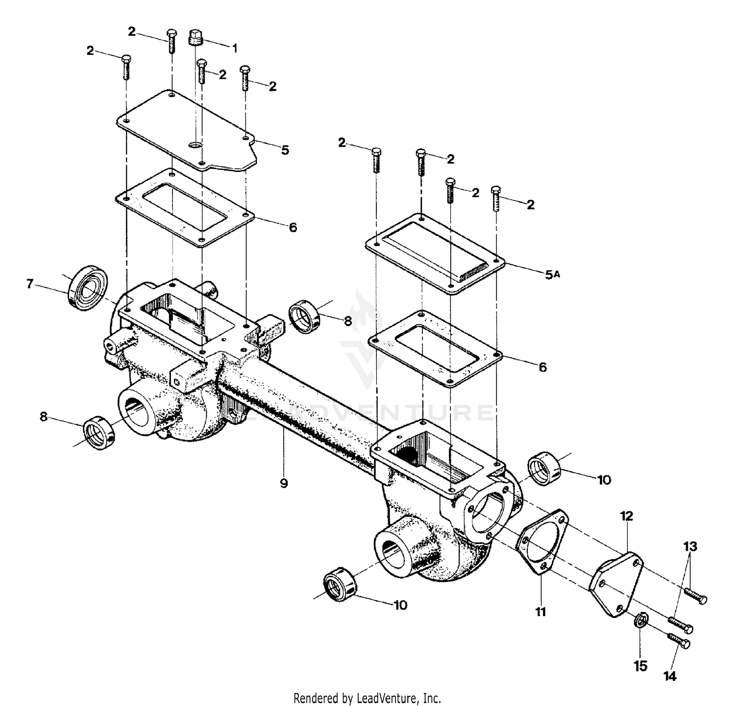 Transmission Housing, Covers, Seals, Gaskets And Plug