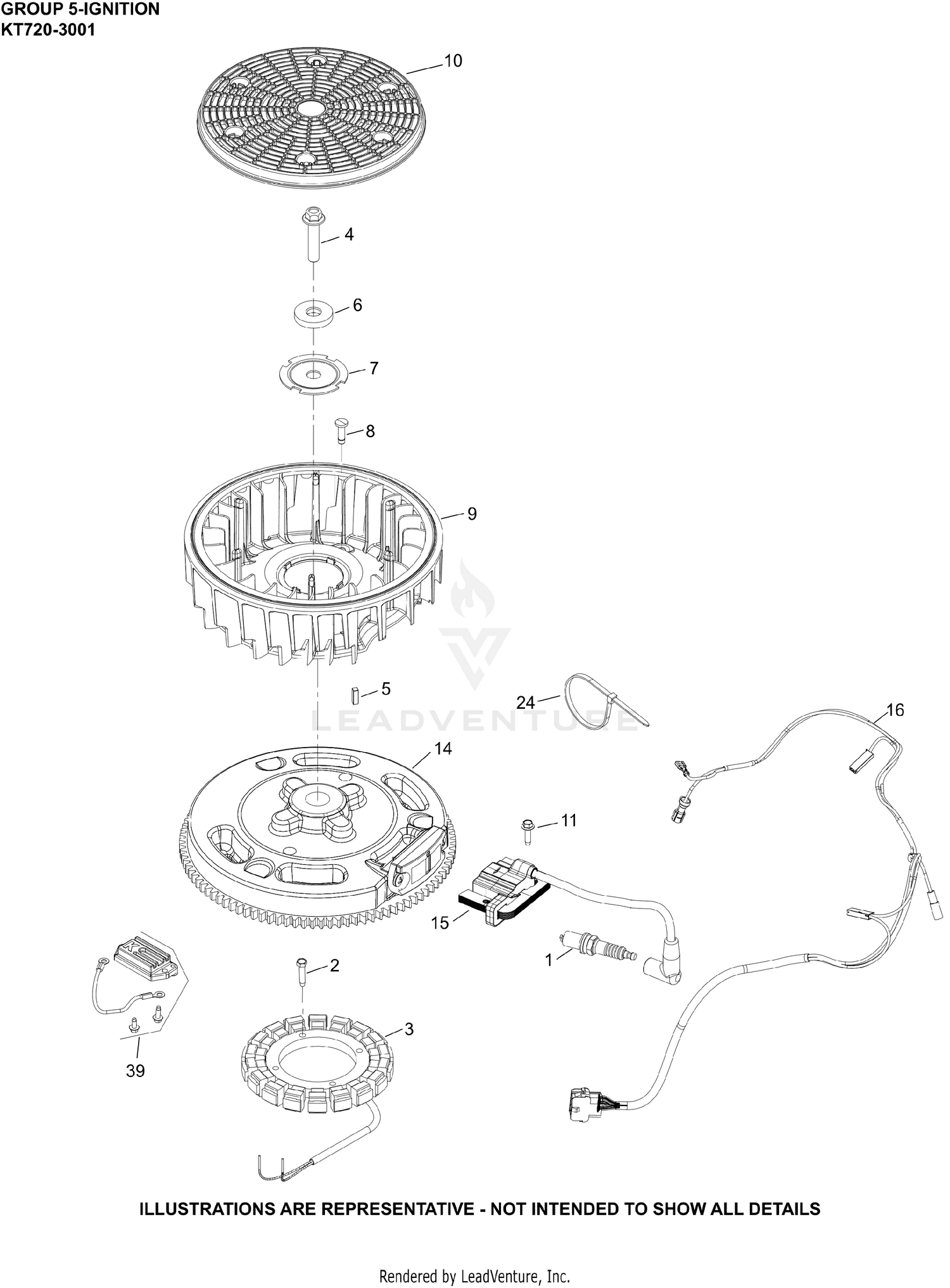 KT720-3001 Ignition & Charging