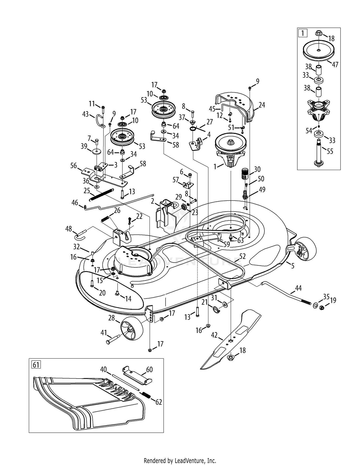 Mower Deck 46-Inch