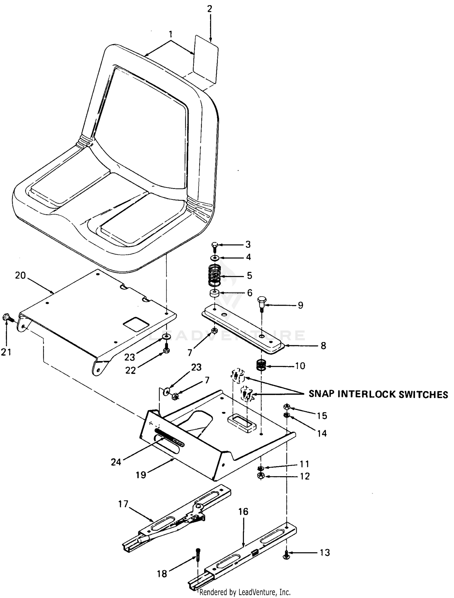 Seat & Track Assembly