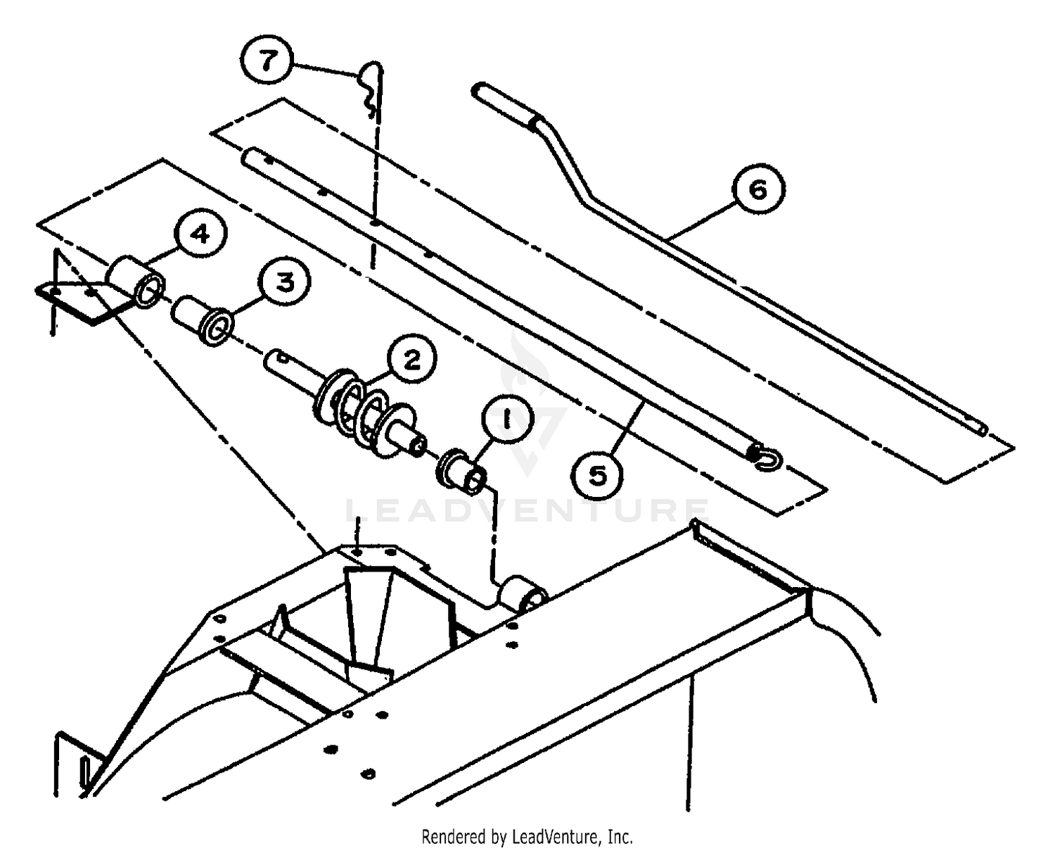 MANUAL CHUTE ROTATION SYSTEM