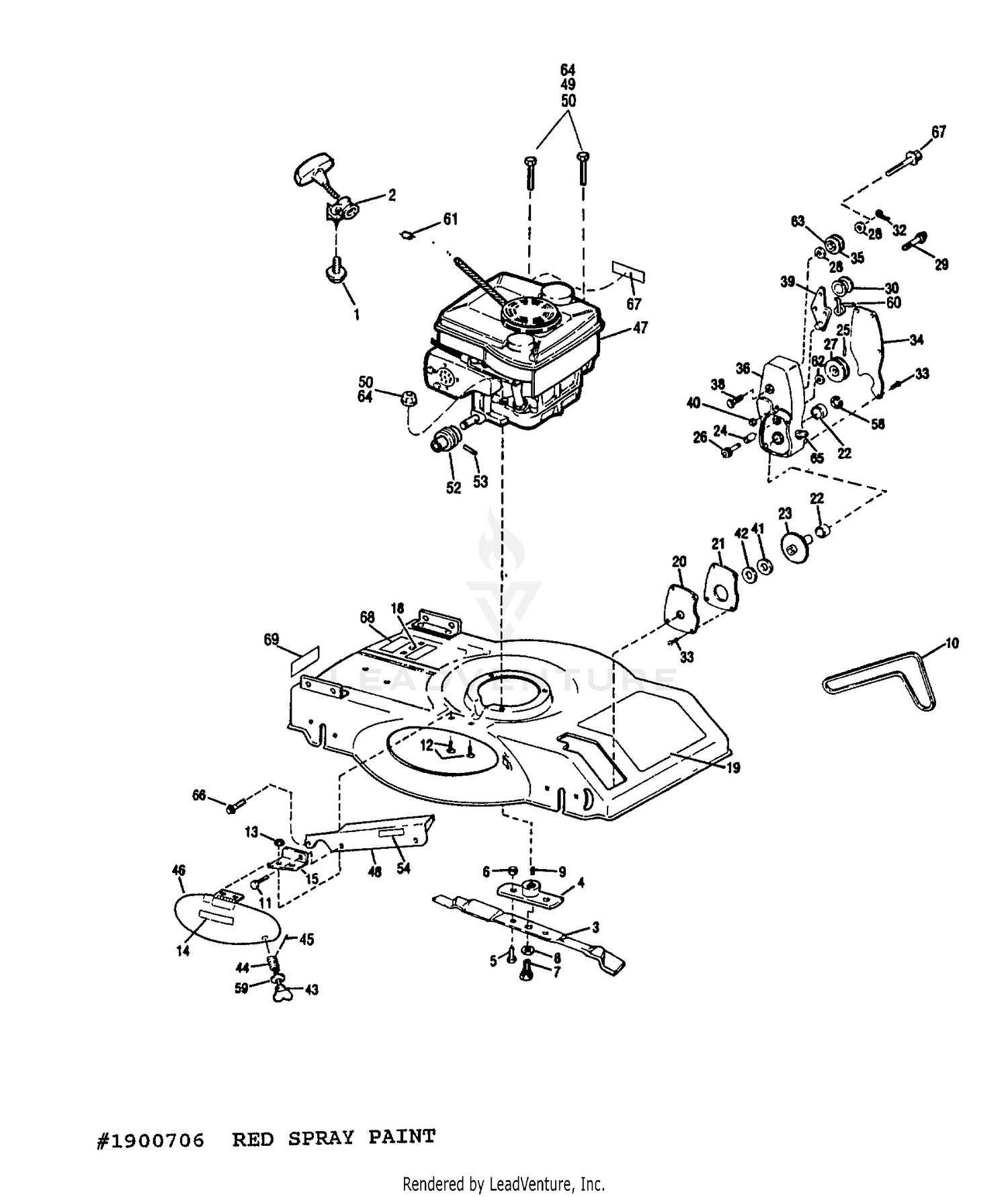 ENGINE AND DRIVE ASSY.