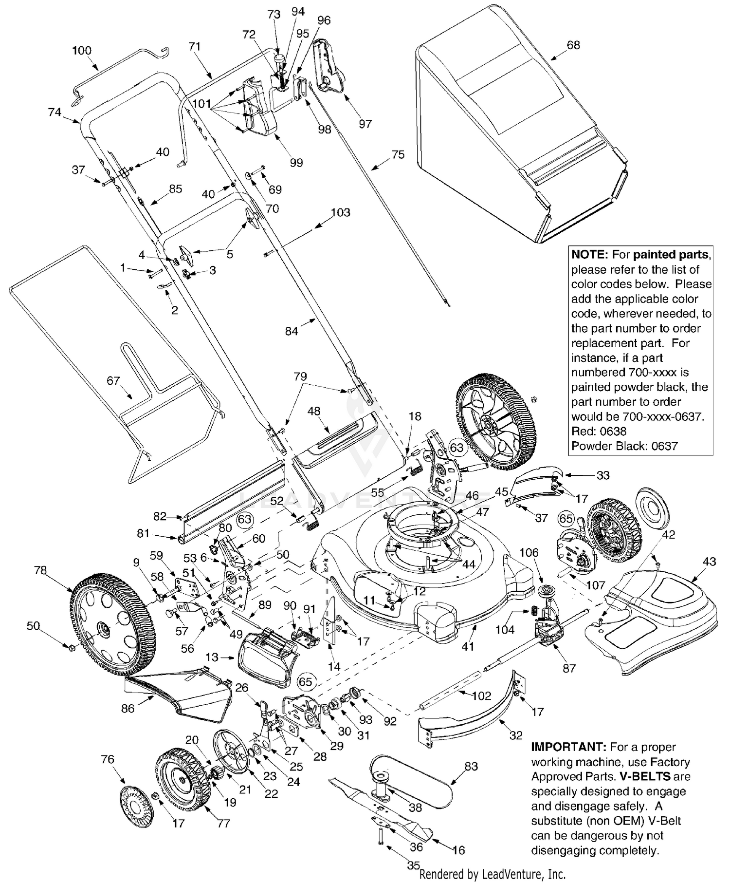 Assembly diagram