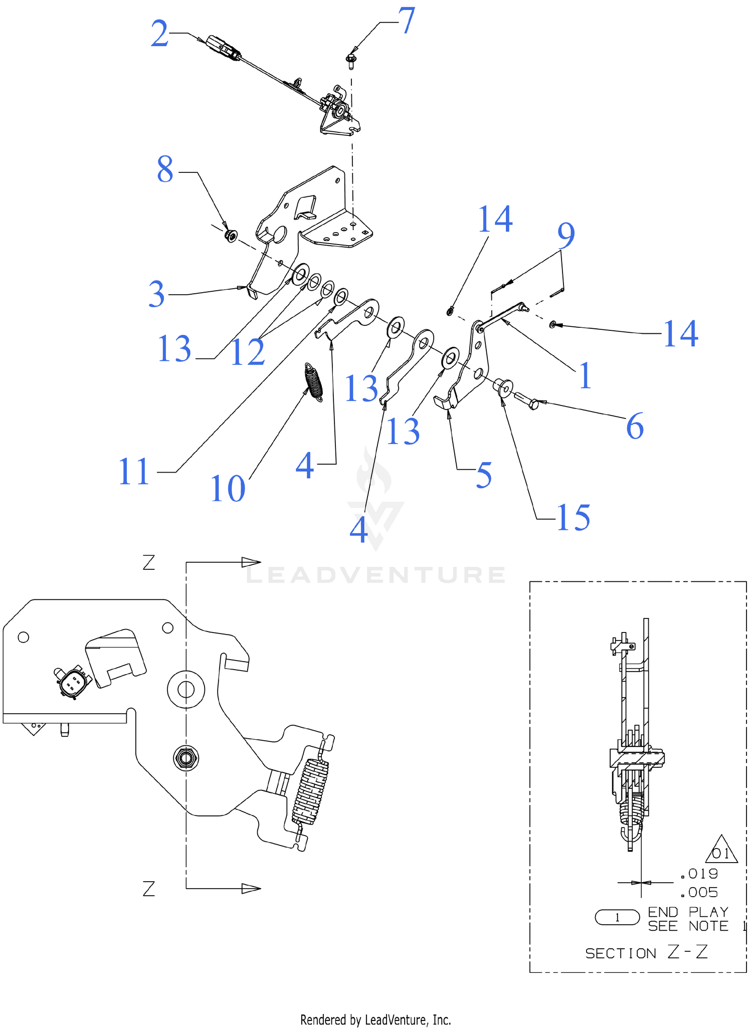 Lapbar Control (RH)