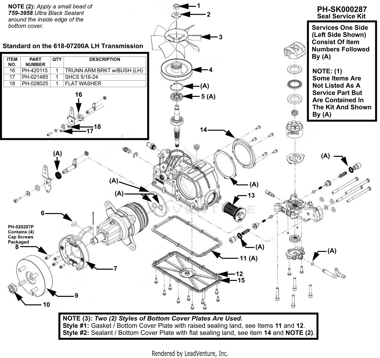 Transmission (LH)