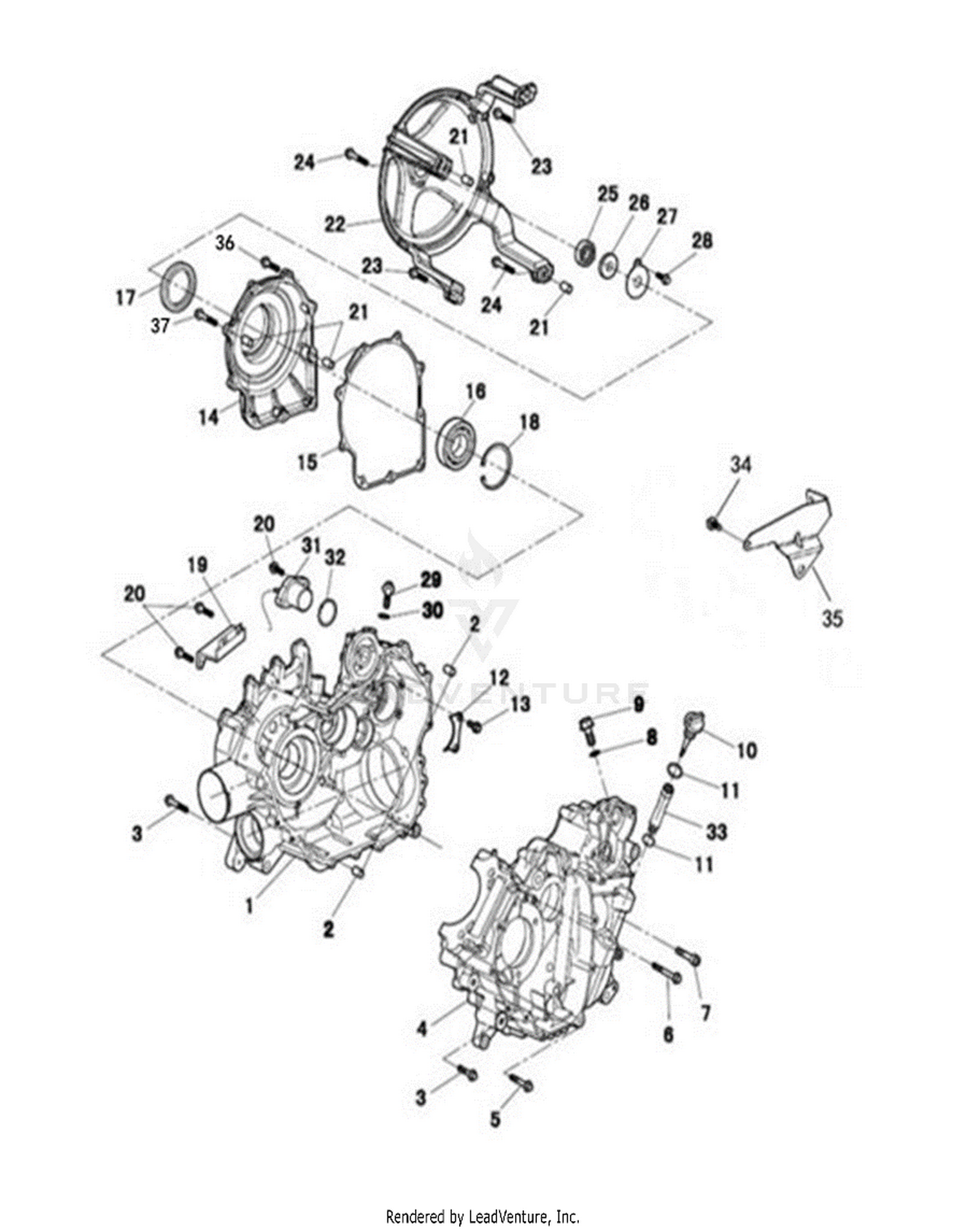 Engine - Crankcase