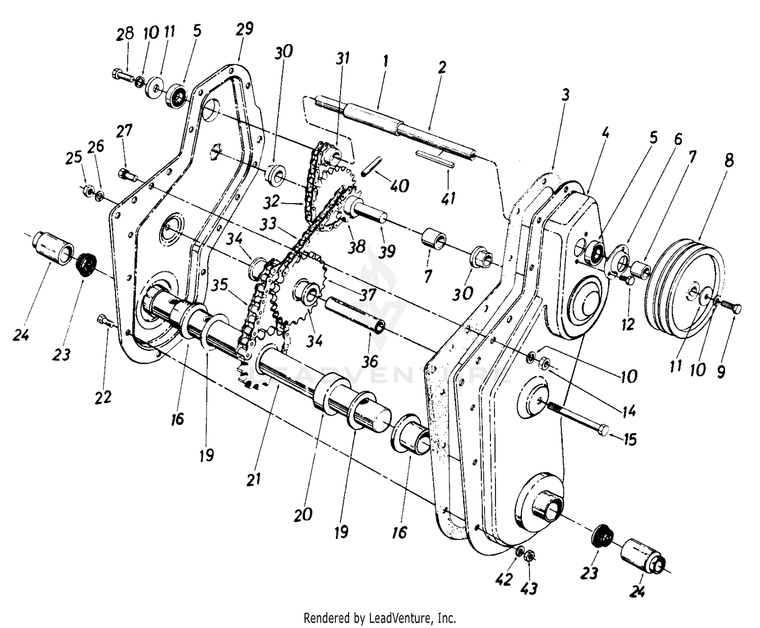 Chain Case Assembly