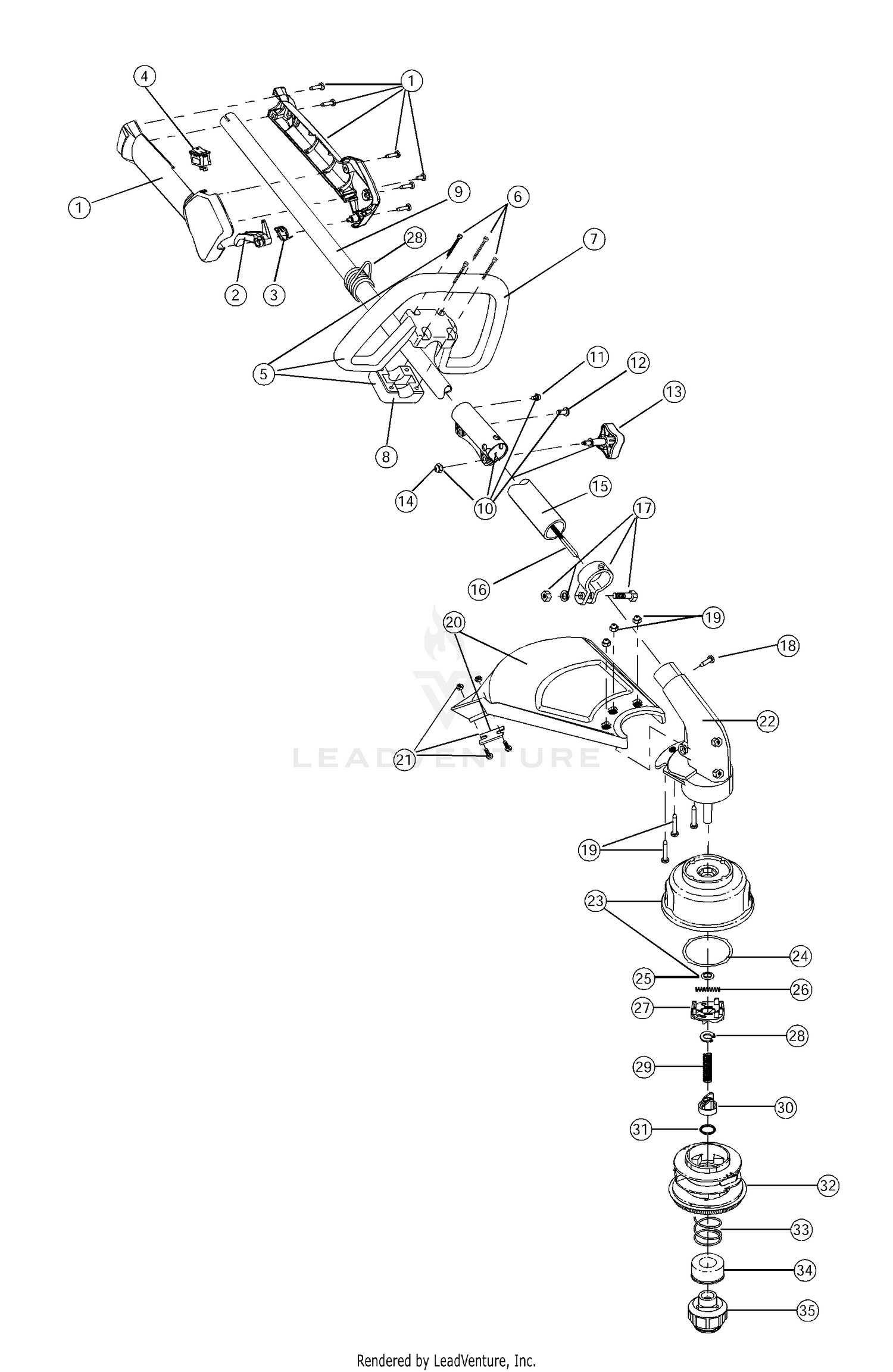 Boom And Trimmer Parts