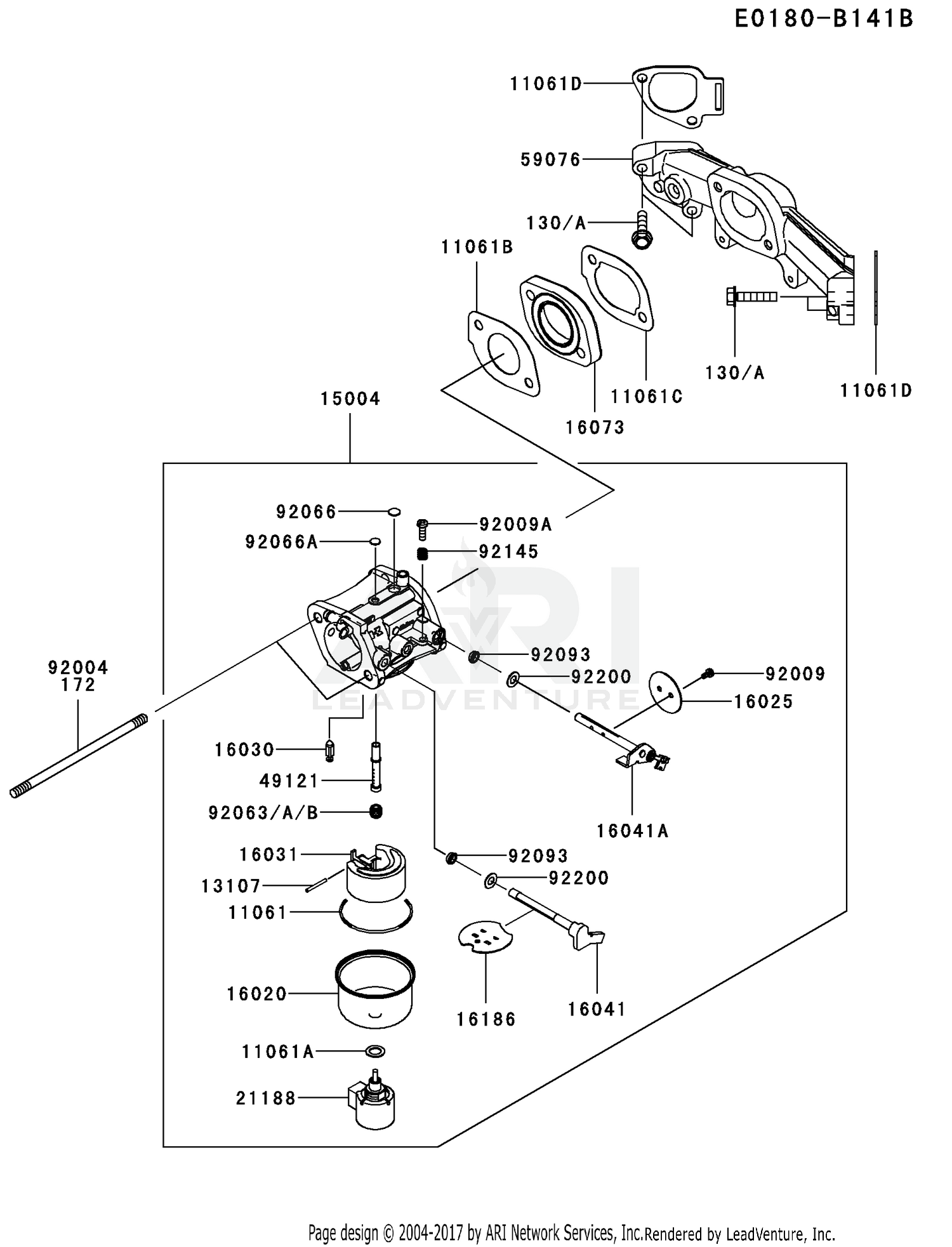 FR730V-ES05 CARBURETOR