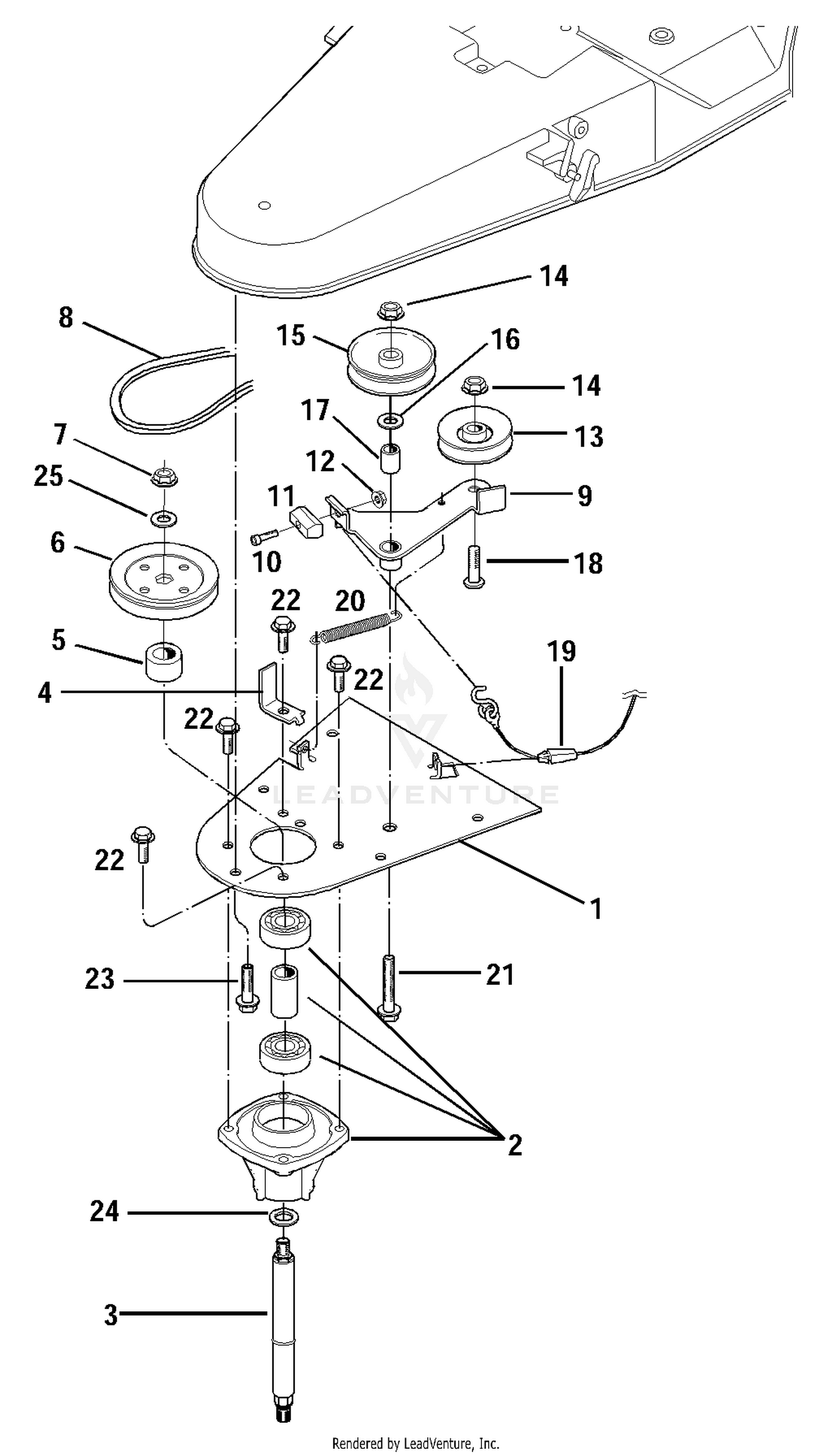 Spindle Plate Assembly