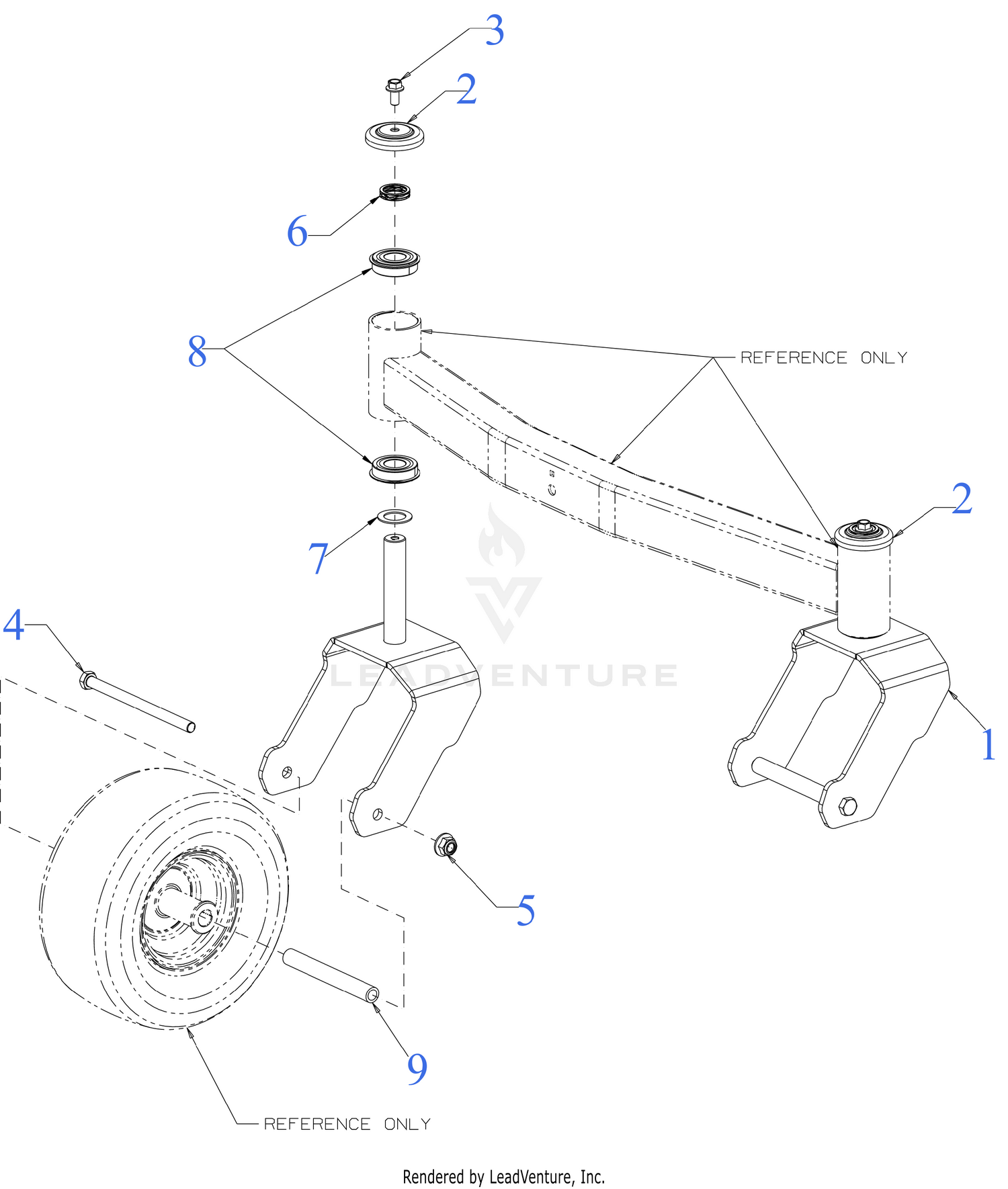 Front Caster